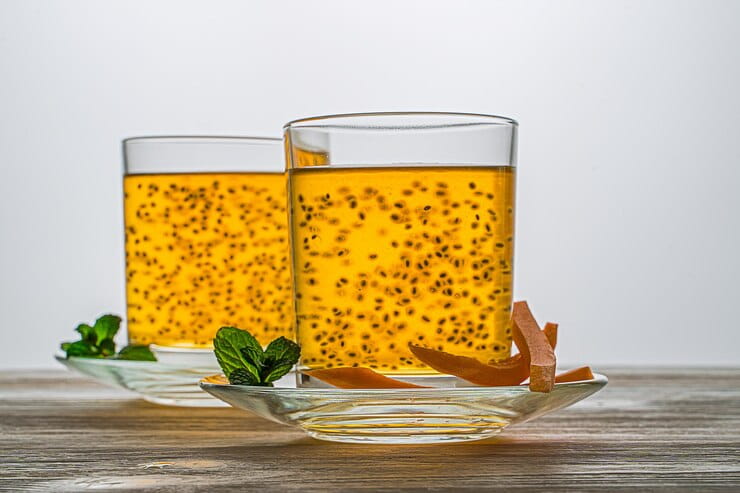 قیمت و خرید شربت زعفران و تخم شربتی درجه 1 + فروش ارزان